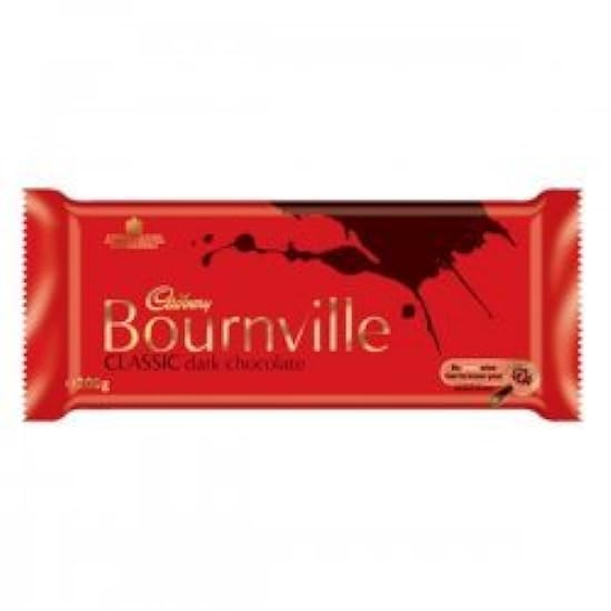 Cadbury Bournville Dark Schokolade - 18pk x 200g 755381