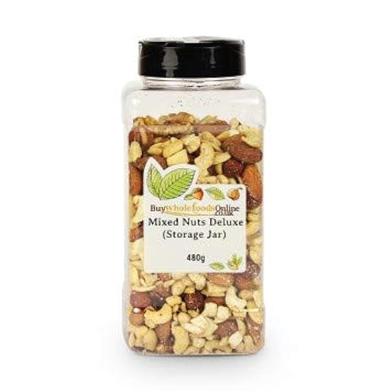 Buy Whole Foods Mixed Nuts Deluxe (Storage Jar) 480g (No Peanuts) 551291200