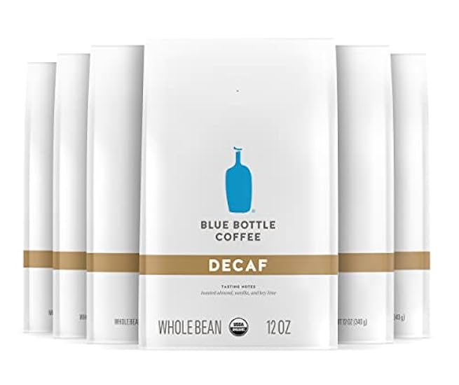 Blau Bottle Whole Bean Organic Kaffee, Decaf, Medium Ro