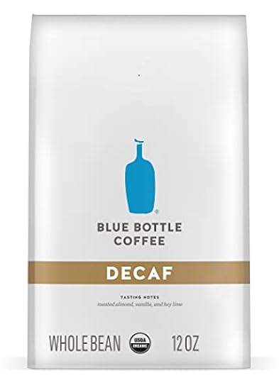 Blau Bottle Whole Bean Organic Kaffee, Decaf, Medium Roast, 12 Ounce Beutel (Pack of 6) 466774272