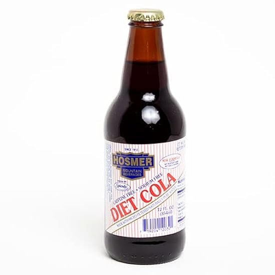 Hosmer Mountain DIET Cola- 12 oz (48 Glass Bottles) 712