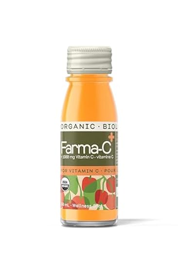 Grünhouse Juice Organic Farma-C+ Wellness Shots 12-Coun