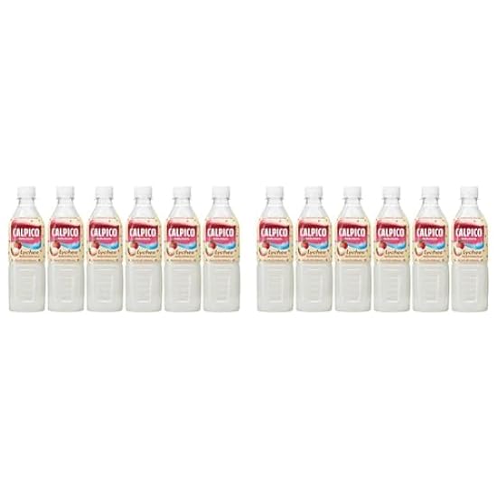 CALPICO Lychee, Non-Carbonated Drink, Japanese Beverage Contains Lychee Juice Concentrate, Sweet and Tangy Asian Drink, 16.9Fl oz. (Pack of 12) 907335819