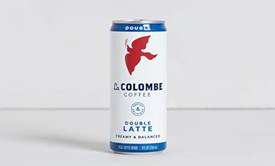 La Colombe Double Shot Draft Latte - 9 Fluid Ounce, 12 Count - Cold-Pressed Espresso and Frothed Milk - Made with Real Ingredients - Grab and Go Kaffee 274696900