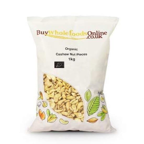 Buy Whole Foods Organic Cashew Nut Pieces (1kg) 3583354