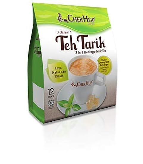 24 Pack Chek Hup Teh Tarik 3 in 1 Milk Tee Imported fro