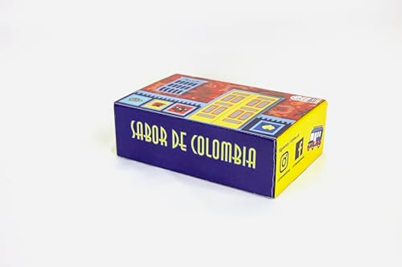 Colombian Candy Food Sweet Snack Box Variety Pack Snack Care Package, International Candy Holiday Gift Snack Box for Lunches, Office, College Students, Holiday Gifts Snacks for All Ages 40 Count 32591118