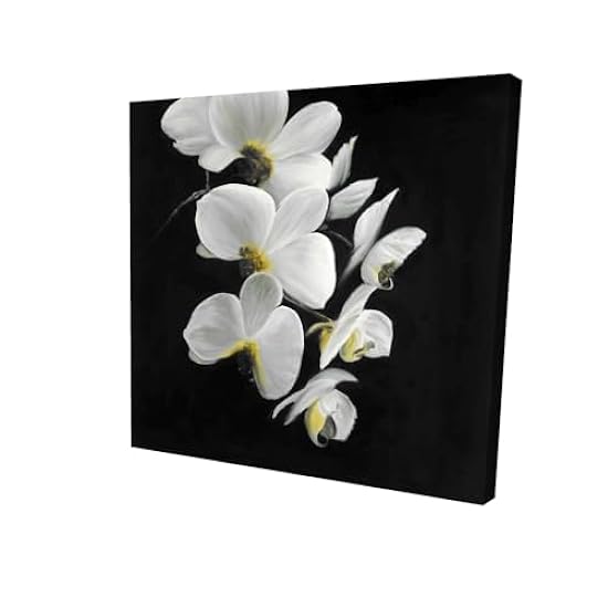 Beautiful orchids - 08x08 Print on canvas 237596223