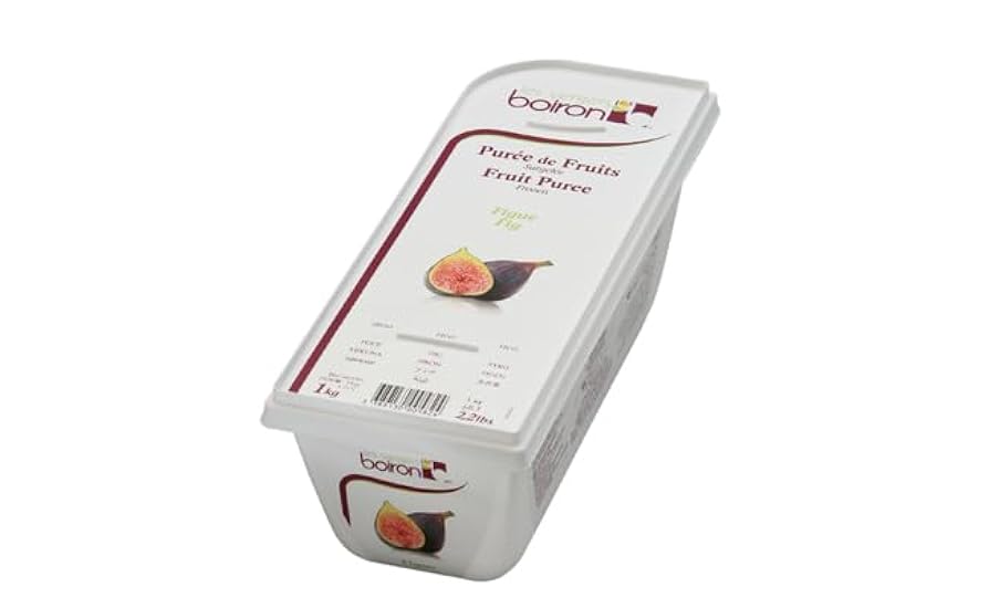 Fig Fruit Puree Frozen - 1 Kg (Pack of 2) 477485128