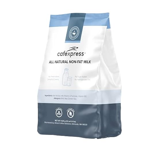 Cafe Xpress 100% All Natural Milk Powder - 8 x 22 oz. B