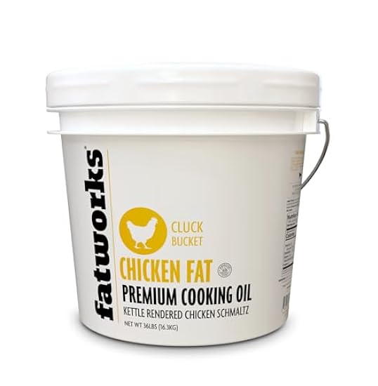Fatworks Organic Chicken Fat (1 Gallon) 730816772