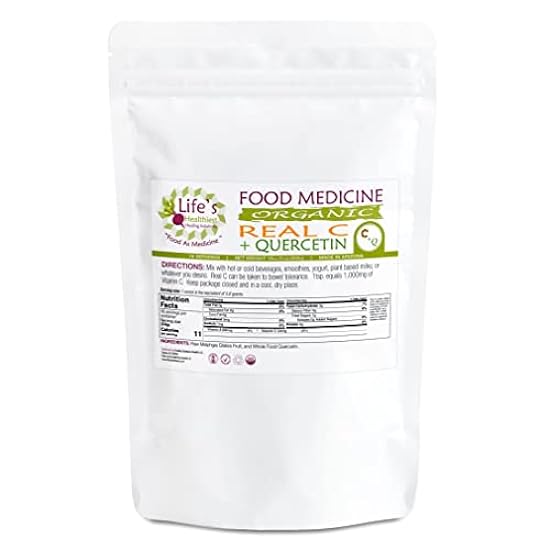 Life’s Healthiest Real C with Quercetin GoodFood Powder