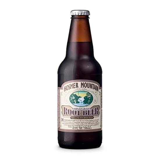 Hosmer Mountain Sarsaparilla Root Beer - 12 oz (12 Glas
