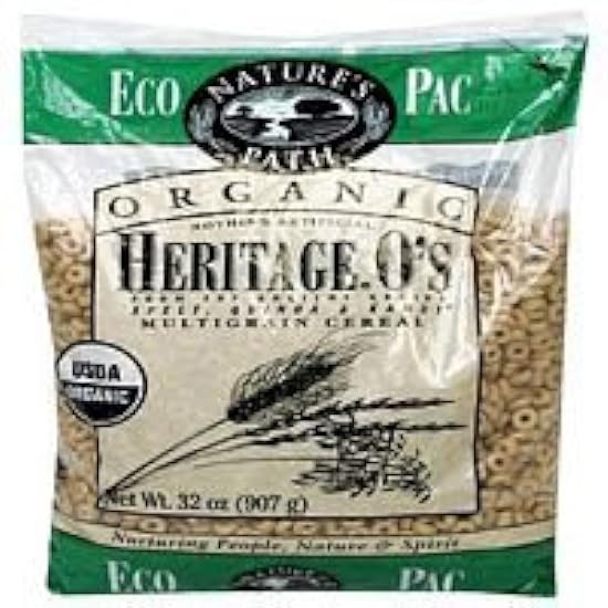 Natures Path Heritage O´S Cereal 32 Oz (Pack of 6) 859610439