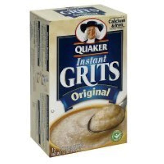 Quaker Instant Grits, Original Flavor, 12 oz, (pack of 