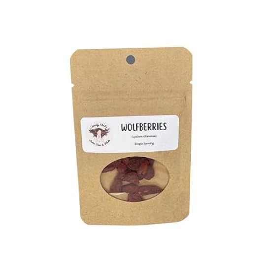 Wolfberries, Bulk 1-Case of 30 Single Serving Pouches, 