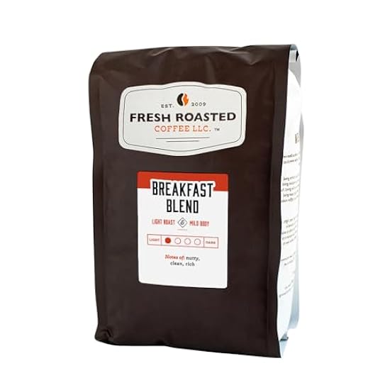 Fresh Roasted Kaffee, Frühstück Blend, 5 lb (80 oz), Li