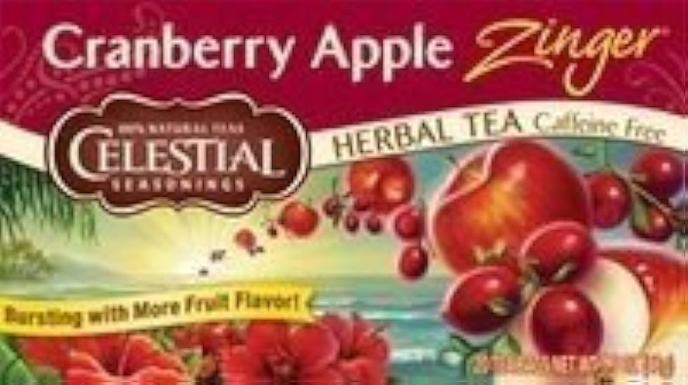 Celestial Seasonings Herb Tee Cranberry Apple Zinger 20