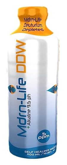 Modern Life Deuterium depleted Wasser, 96% deuterium de
