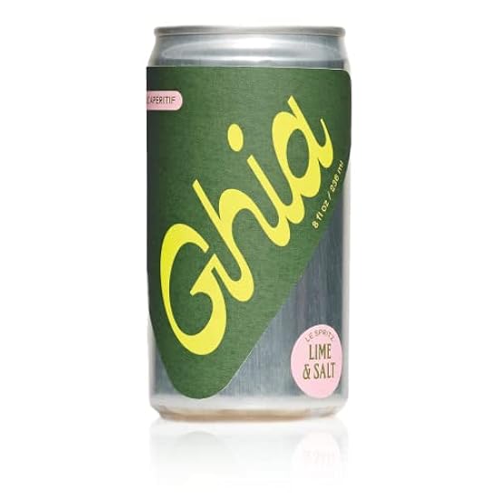 Ghia Non-Alcoholic Lime & Salt Le Spritz, 8 Fl Oz (12-P
