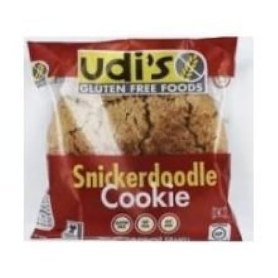 Udis Gluten Free Snickerdoodle Cookie, 1.7 Ounce - 36 p