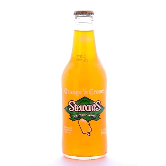 Stewart´s Orange ´n Cream - 12 oz. (72 Glass Bottles) 811246493