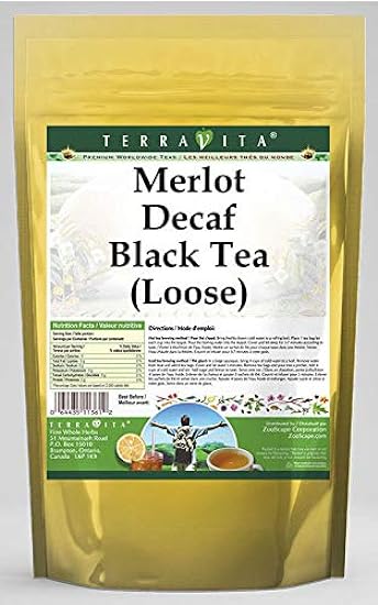 Merlot Decaf Schwarz Tee (Loose) (8 oz, ZIN: 541860) - 