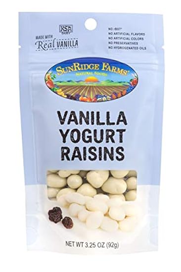 Sunridge Farms Yogurt Raisins - Case of 8-3.25 Oz 10988