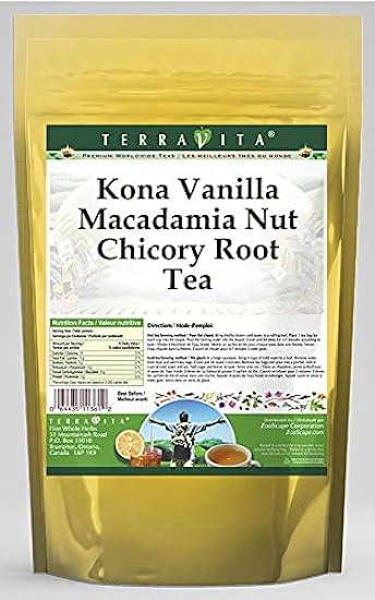 Kona Vanilla Macadamia Nut Chicory Root Tee (25 Teebeutel, ZIN: 564530) - 3 Pack 821340676