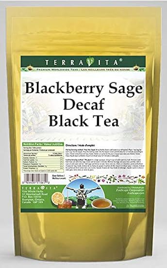 Schwarzberry Sage Decaf Schwarz Tee (50 Teebeutel, ZIN: