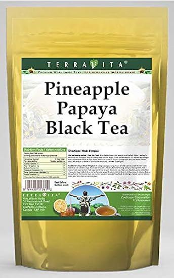 Pineapple Papaya Schwarz Tee (25 Teebeutel, ZIN: 540645