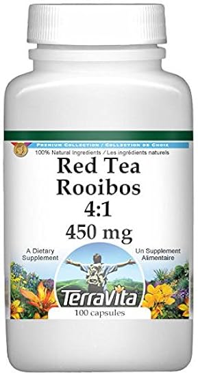 Red Tee Rooibos 4:1-450 mg (100 Capsules, ZIN: 521270) 