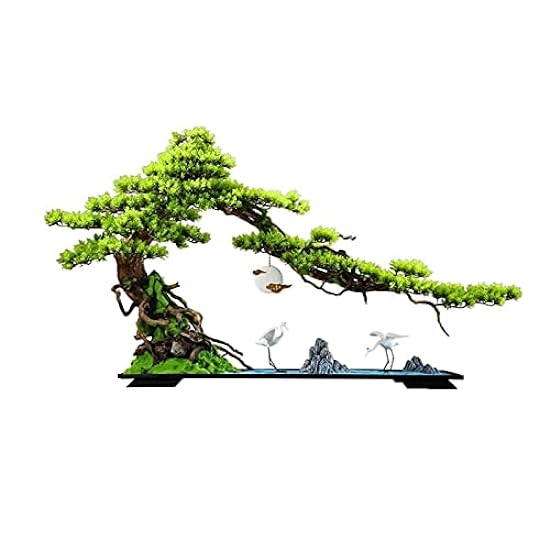 Artificial Bonsai Chinese-Style Simulated Welcoming Pin