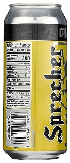 Sprecher Cream Soda Soda, 16 Fluid Ounces (Pack Of 12) 166129885