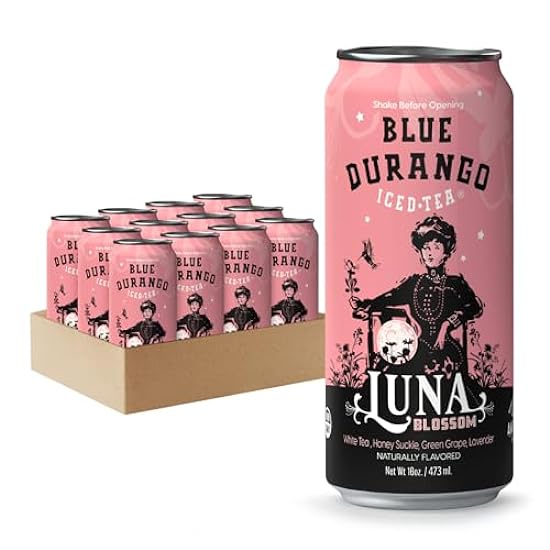 Blau Durango Iced Tee - Luna Blossom - Weiß Tea, Weiß G
