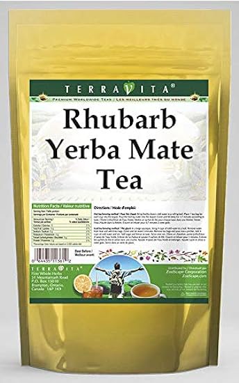 Rhubarb Yerba Mate Tee (25 Teebeutel, ZIN: 557102) - 3 
