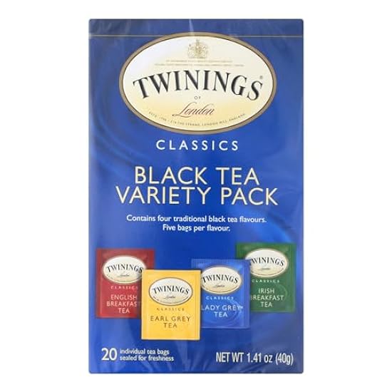 Twinings Variety Pack Tea, 20 Per Pack - 6 Packs Per Ca