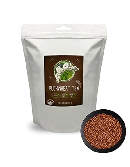 Tartary Buckwheat Tee Premium Grade Roasted Non-GMO, Gluten-Free, Vegan, Caffeine-Free (NET WT 1 LB (453 G)) 362632101
