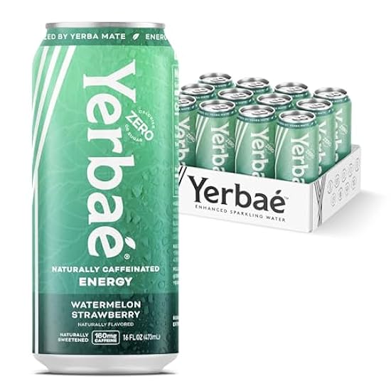 Yerbae Energy Beverage - Wassermelon Strawberry, 0 Suga