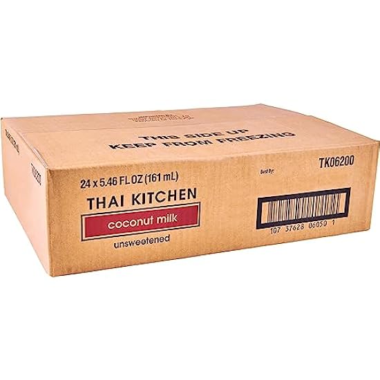 Thai Kitchen Unsweetened Coconut Milk, 5.46 fl oz (Pack