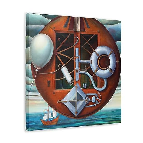 Rafting Life´s Journey - Canvas 20″ x 20″ / Premium Gallery Wraps (1.25″) 586269697