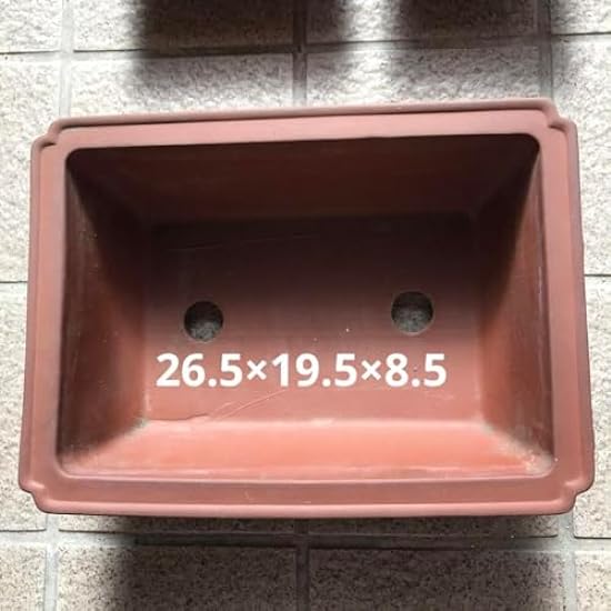 Flowerpot, Bonsai Pot, Set of 3, Rot Wasser, Tokumatsu 706900579