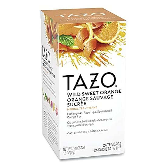 Tazo Wild Sweet Orange - Herbal Infusion - Case of 6 693806470