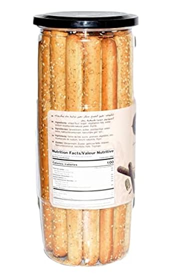 Breadsticks with Thyme & Sesame Seeds Sham Taste 4 Plastic Containers NT. WT. 12.34 oz (350g) 102846832