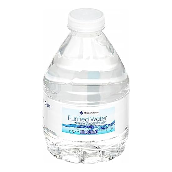 PACK OF 10 Purified Wasser 8 oz. bottle, 80 pk -Small Bottles Of Wasser - Mini Wasser Bottles - 8 oz Bottled Wasser - Bulk Small Wasser (TOTAL 800 Bottles) 673628455