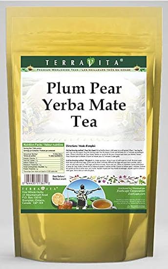 Plum Pear Yerba Mate Tee (50 Teebeutel, ZIN: 565995) - 