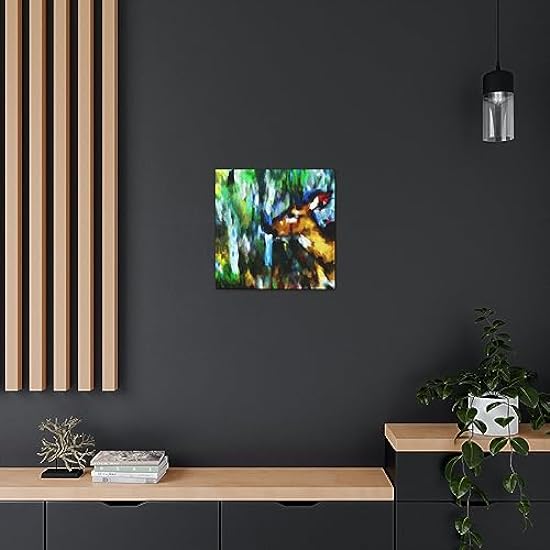 Weißtail Deer Insightful - Canvas 20″ x 20″ / Premium Gallery Wraps (1.25″) 358733957