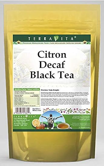 Citron Decaf Schwarz Tee (50 Teebeutel, ZIN: 534692) - 