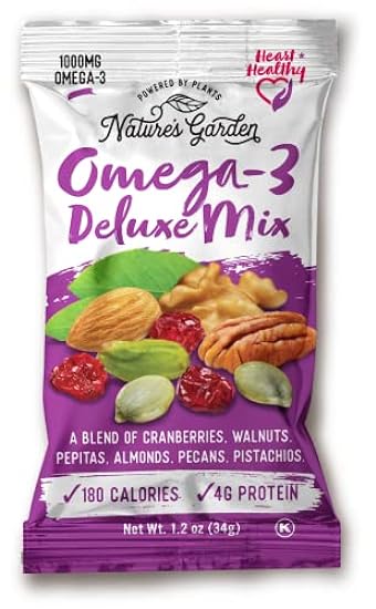 Nature´s Garden Healthy Trail Mix Snack Pack - | Premium Nuts and Seeds | Delicious Healthy Trail Mix Snack - Food Allergy Free, Multi-Pack - ​28.8 oz (Pack of 2) 925866824