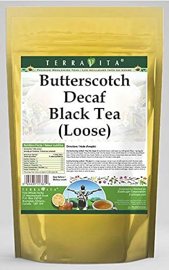 Butterscotch Decaf Schwarz Tee (Loose) (8 oz, ZIN: 5299